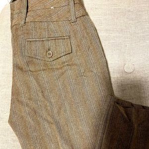 Gap dress pants brown and blue